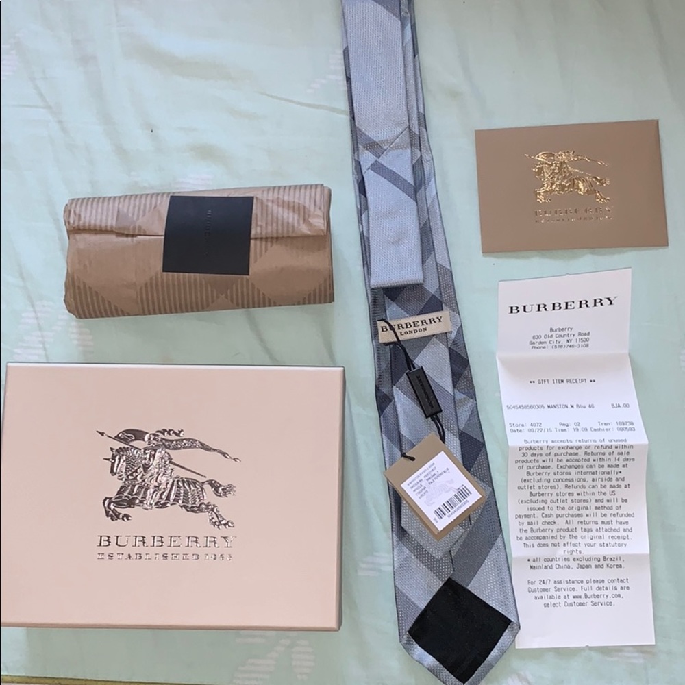 burberry tie